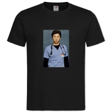 TScrubs Dr. John Dorian -shirt with Print Scrubs Dr. John Dorian - 2XL black