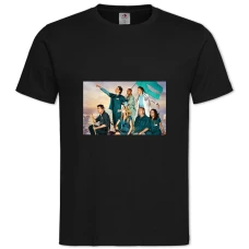 TScrubs Heroes Print -shirt with Print Scrubs Heroes Print - 2XL black