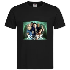 TScrubs Print -shirt with Print Scrubs Print - 2XL black