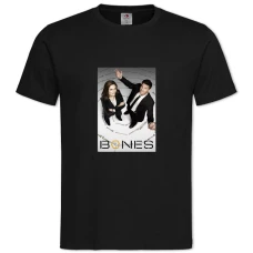 TBones Heroes Print -shirt with Print Bones Heroes Print - 2XL black
