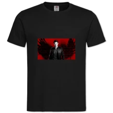 TLucifer Theme Print -shirt with Print Lucifer Theme Print - 2XL black