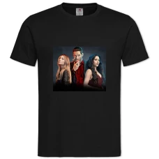 TLucifer Heroes -shirt with Print Lucifer Heroes - 2XL black