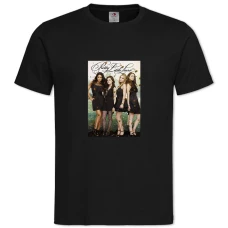 TPretty Little Liars Girls Print -shirt with Print Pretty Little Liars Girls Print - 2XL black