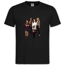 TPretty Little Liars Heroes Print -shirt with Print Pretty Little Liars Heroes Print - 2XL black