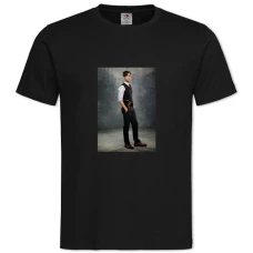 TCriminal Minds Hero Spencer Reid -shirt with Print Criminal Minds Hero Spencer Reid - 2XL black