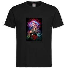 TStranger Things Theme -shirt with Print Stranger Things Theme - 2XL black
