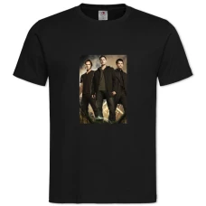 TSupernatural Heroes -shirt with Print Supernatural Heroes - 2XL black