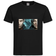 TSupernatural Sam And Dean -shirt with Print Supernatural Sam And Dean - 2XL black