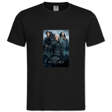 TThe Witcher Theme -shirt with Print The Witcher Theme - 2XL black