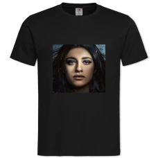 TThe Witcher Yennefer Of Vengerberg 2 -shirt with Print The Witcher Yennefer Of Vengerberg 2 - 2XL black