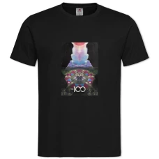 TThe 100 Cute Print -shirt with Print The 100 Cute Print - 2XL black