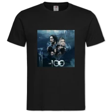 TThe 100 Heroes Print -shirt with Print The 100 Heroes Print - 2XL black