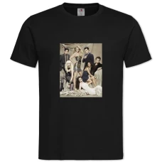 TGossip Girl Heroes Print -shirt with Print Gossip Girl Heroes Print - 2XL black