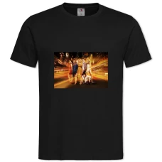 TGossip Girl Main Heroes Print -shirt with Print Gossip Girl Main Heroes Print - 2XL black
