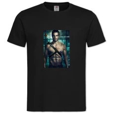TArrow Hero Theme Print -shirt with Print Arrow Hero Theme Print - 2XL black