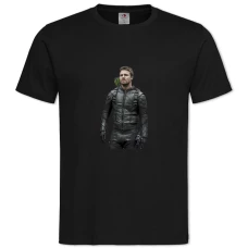 TArrow Theme Strong Hero -shirt with Print Arrow Theme Strong Hero - 2XL black