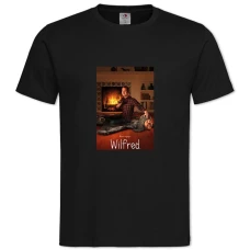TWilfred Main Theme -shirt with Print Wilfred Main Theme - 2XL black