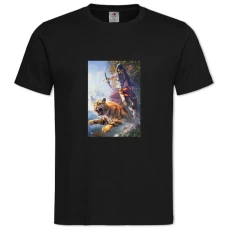 Футболка с принтом Фар Край Тигр Издание - 2XL черная