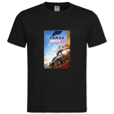 Футболка с принтом Форза Хорайзн Издание - 2XL черная