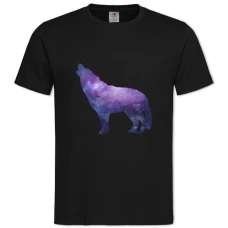 TSpace In The Wolf -shirt with Print Space In The Wolf - 2XL black