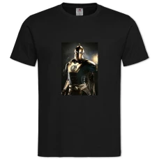 Футболка с принтом Инджастис Доктор Фейт - 2XL черная