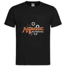 TMagic: The Gathering Logo Print -shirt with Print Magic: The Gathering Logo Print - 2XL black