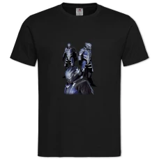 TMass Effect Theme -shirt with Print Mass Effect Theme - 2XL black