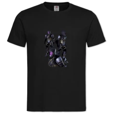 TMass Effect Theme Print -shirt with Print Mass Effect Theme Print - 2XL black