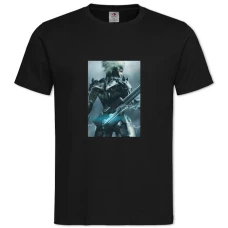 TMetal Gear Hero Print -shirt with Print Metal Gear Hero Print - 2XL black