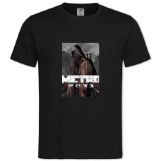 TMetro 2033 Print -shirt with Print Metro 2033 Print - 2XL black
