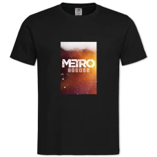 TMetro Exodus Logo Print -shirt with Print Metro Exodus Logo Print - 2XL black