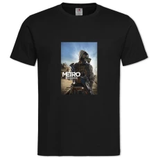 TMetro Exodus Hero -shirt with Print Metro Exodus Hero - 2XL black