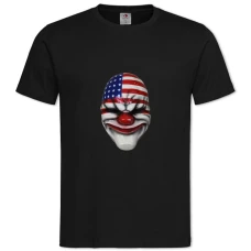 Футболка з принтом Пейд Маска - 2XL чорна