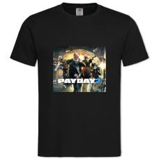 Футболка з принтом Пейд 2 Тематика - 2XL чорна