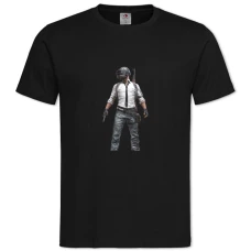TPUBG Hero -shirt with Print PUBG Hero - 2XL black
