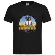 TPUBG Logo Print -shirt with Print PUBG Logo Print - 2XL black