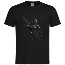 TPUBG Strong Hero -shirt with Print PUBG Strong Hero - 2XL black