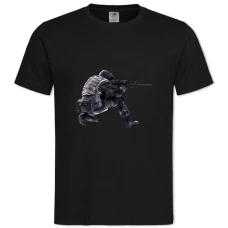 TPUBG Strong Hero Print -shirt with Print PUBG Strong Hero Print - 2XL black