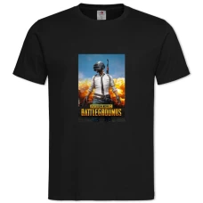 TPUBG Print -shirt with Print PUBG Print - 2XL black