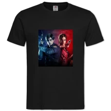 TResident Evil Heroes -shirt with Print Resident Evil Heroes - 2XL black