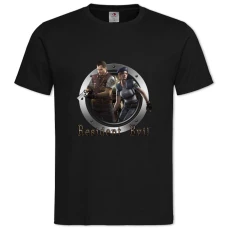 TResident Evil Logo Print -shirt with Print Resident Evil Logo Print - 2XL black