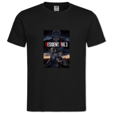 TResident Evil 3 Print -shirt with Print Resident Evil 3 Print - 2XL black