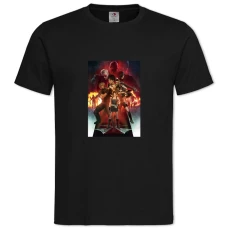 TResident Evil Theme -shirt with Print Resident Evil Theme - 2XL black