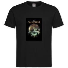 TSea Of ​​Thieves Theme -shirt with Print Sea Of ​​Thieves Theme - 2XL black