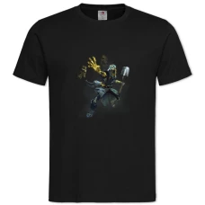 TSea Of ​​Thieves Cute Hero Print -shirt with Print Sea Of ​​Thieves Cute Hero Print - 2XL black