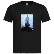 TSekiro Shadow Die Twice Main Hero -shirt with Print Sekiro Shadow Die Twice Main Hero - 2XL black
