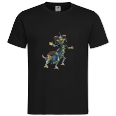 Футболка с принтом Споре Принт Создание - 2XL черная