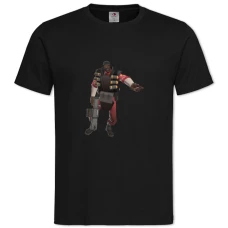 TTeam Fortress Hero -shirt with Print Team Fortress Hero - 2XL black