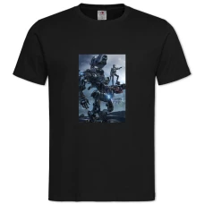 TTitanfall Theme -shirt with Print Titanfall Theme - 2XL black