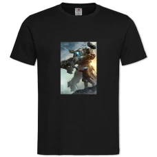 TTitanfall Theme Hero -shirt with Print Titanfall Theme Hero - 2XL black